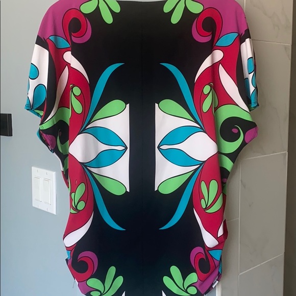 NICOLE BY NICOLE MILLER blouse top shirt size M - Picture 6 of 6